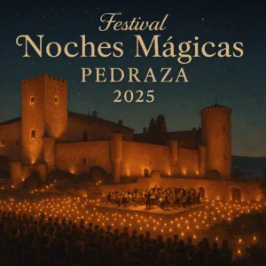 Festival Noches Mágicas en Pedraza - Castillo iluminado